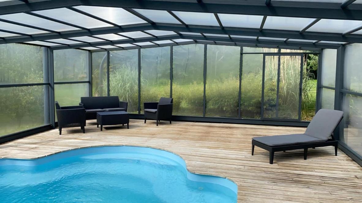Chalet Des Fees - Piscine Crozon Zewnętrze zdjęcie