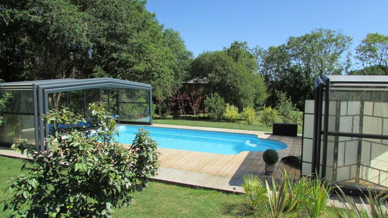 Chalet Des Fees - Piscine Crozon Zewnętrze zdjęcie