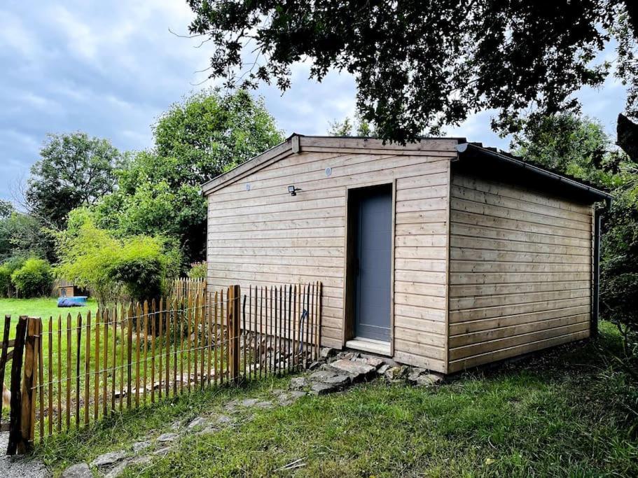 Chalet Des Fees - Piscine Crozon Zewnętrze zdjęcie