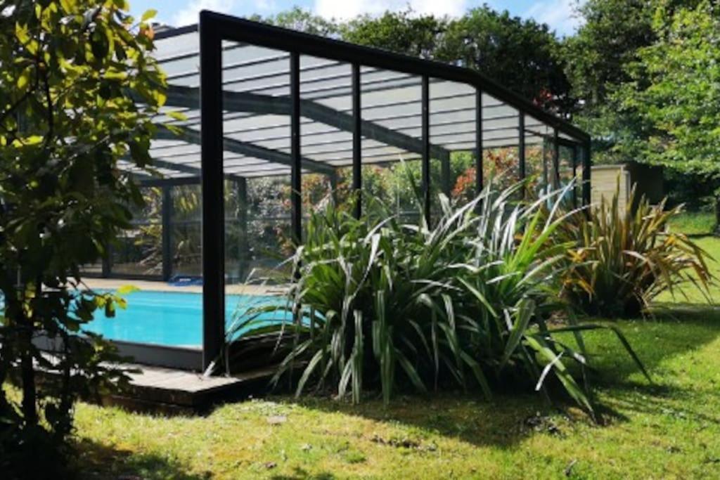 Chalet Des Fees - Piscine Crozon Zewnętrze zdjęcie